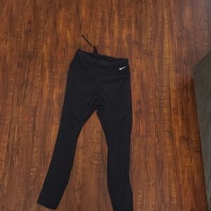 Black Nike Leggings - Zipper Back, Size small, Good Condition